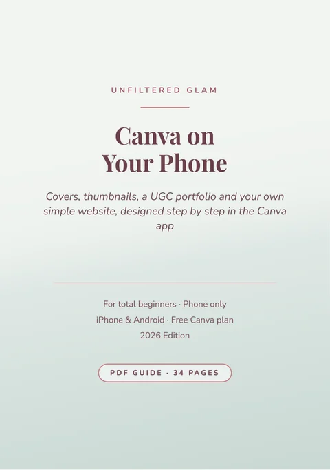 Cover of Canva on Your Phone
